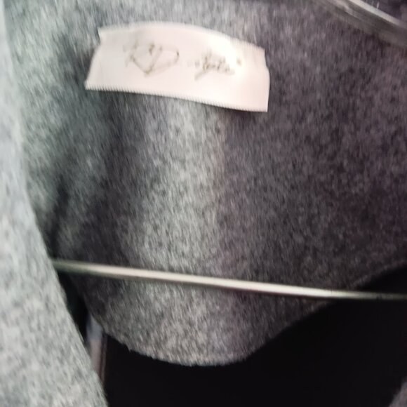 Women's RD Style Fiora Grey Pea Coat NWOT Size S/P - Picture 4 of 7
